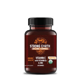 Vitamin C with Vitamin D3 + Zinc - Mandarin & Orange - 60 Gummies (30 Servings)